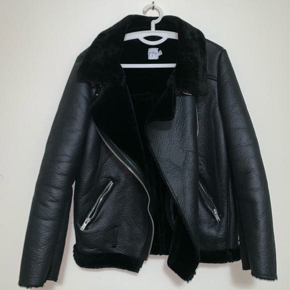 Princess Polly Faux Leather Jacket - Picture 4 of 4